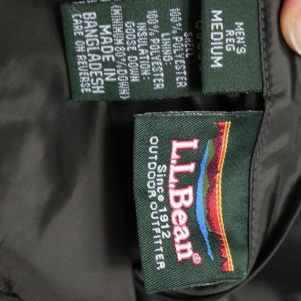 L.L. Bean Reversible Down Puffer Winter Vest - Picture 6 of 8
